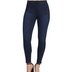 Spanx small pull on stretch skinny jean jegging jeanish J1 3156